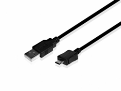 Cable SBS LTHL200 (USB - MicroUSB - 1 m - Negro)