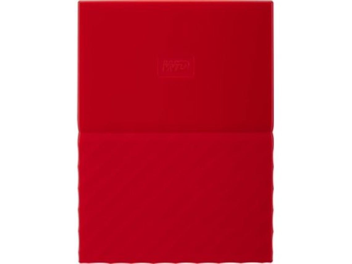 Disco HDD Externo WESTERN DIGITAL My Passport 3 TB (Caja Abierta - Rojo - 3 TB - USB 3.0)