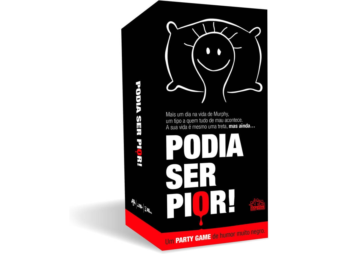 Juego de cartas CREATIVE TOYS Podia ser Pior (Edad Mínima Recomendada:18 Años)