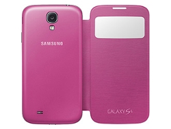 Funda SAMSUNG Galaxy S4 S-View Rosa