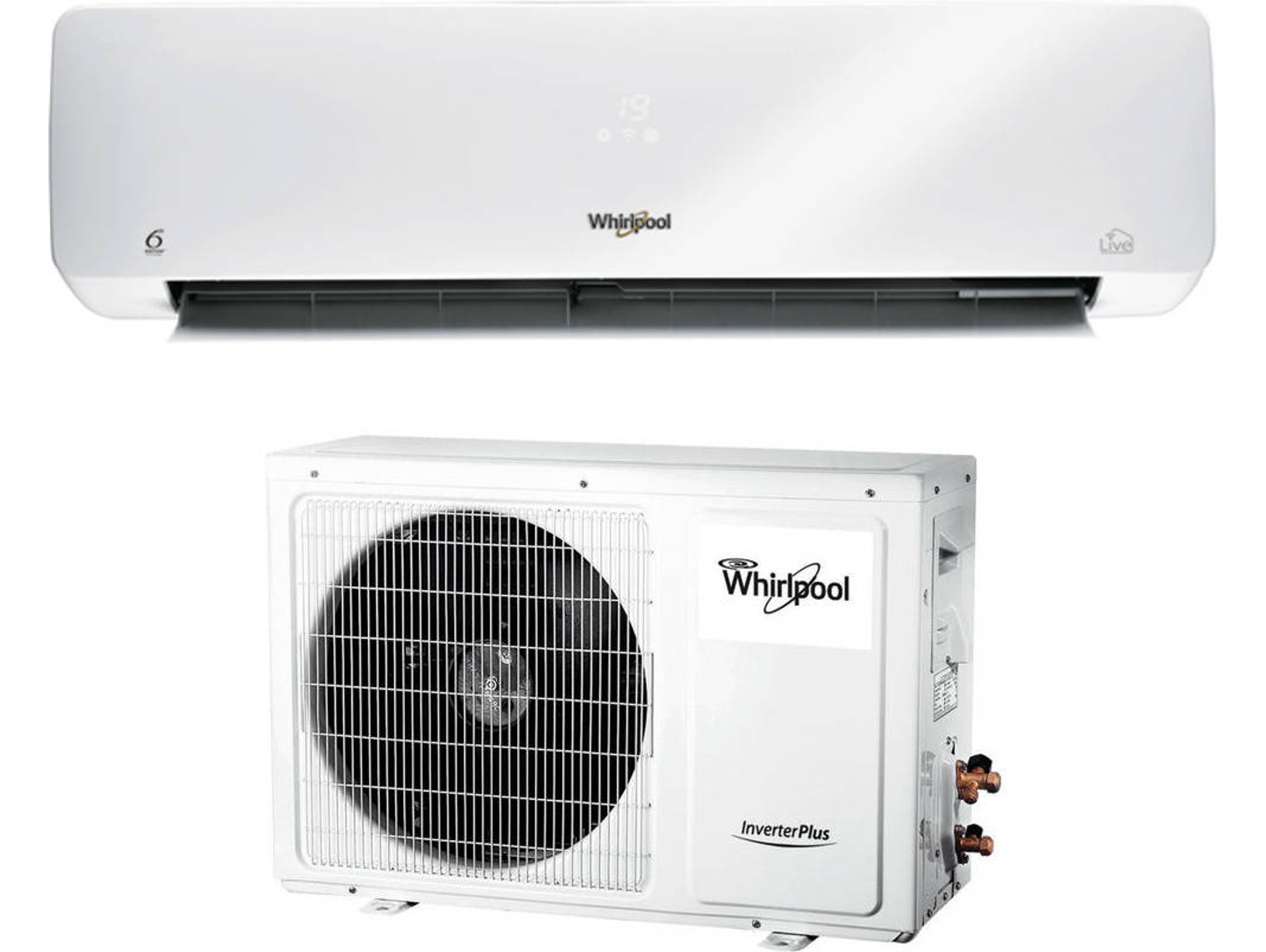 Aire Acondicionado WHIRLPOOL SPIW318A2WF  (36 m² - 4303 Frig/h - Blanco)