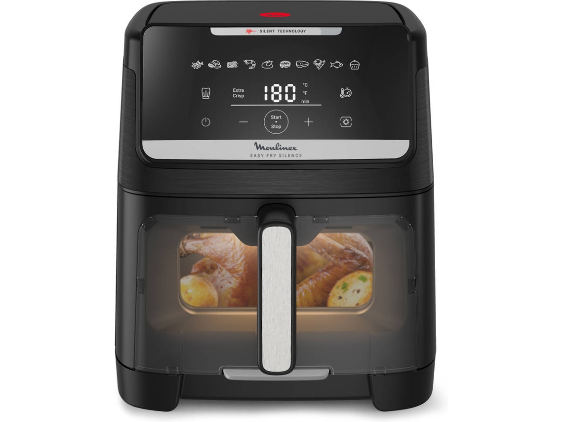 Freidora de Aceite MOULINEX  Easy Fry Silence XXL Vision EZ8468F0 (7 L - 1700 W)