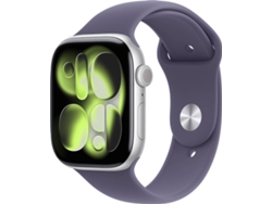  APPLE Watch Series 11 GPS + Cellular 46 mm Plata Aluminio con Correa Deportiva Niebla Lila(Tamaño M/L)