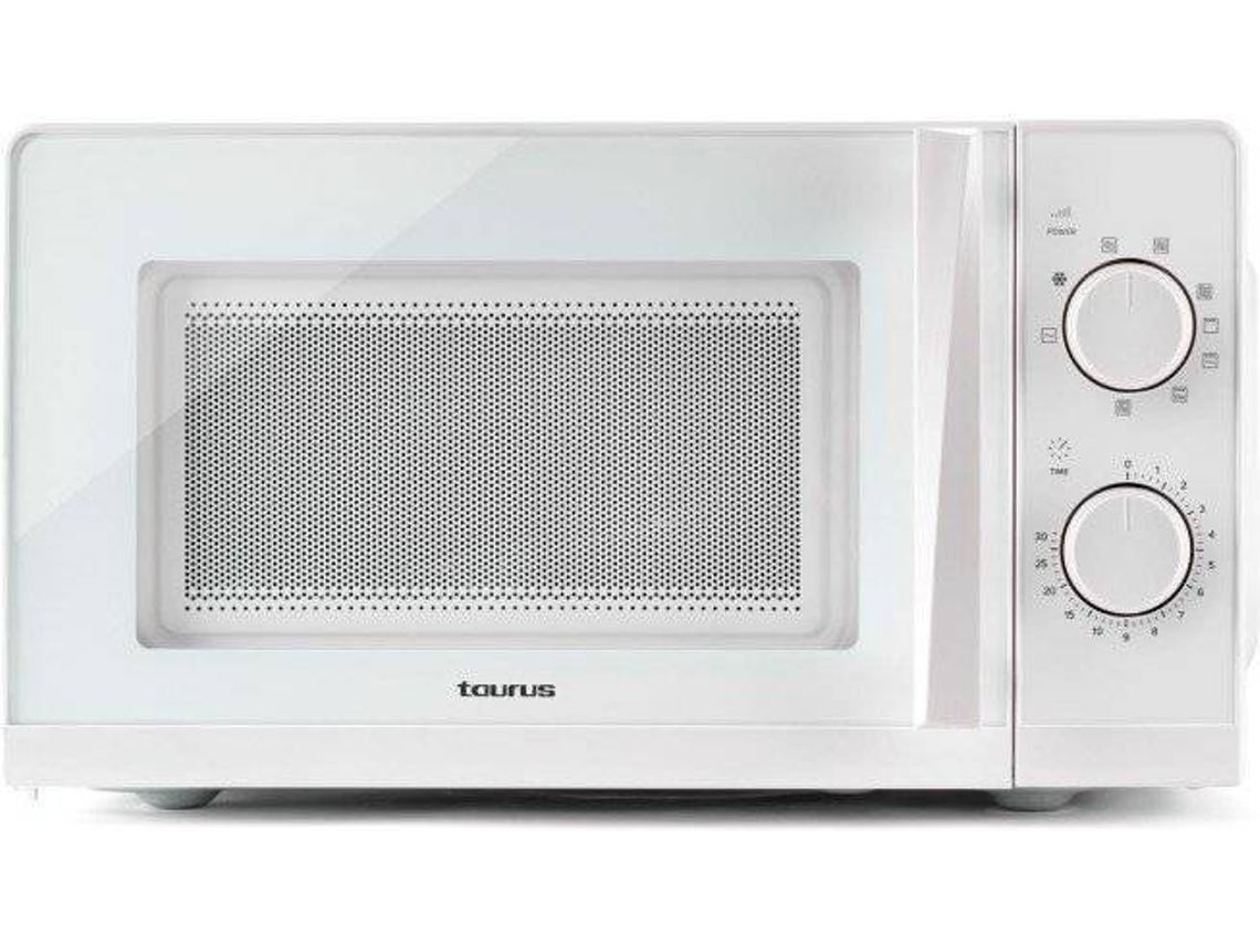 Microondas TAURUS Ready White (20 L - Con Grill - Blanco)