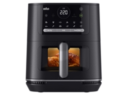Freidora Sin Aceite BRAUN MultiFry 5 HF5075IBK Air Fryer 3 en 1 (6L - Negro)