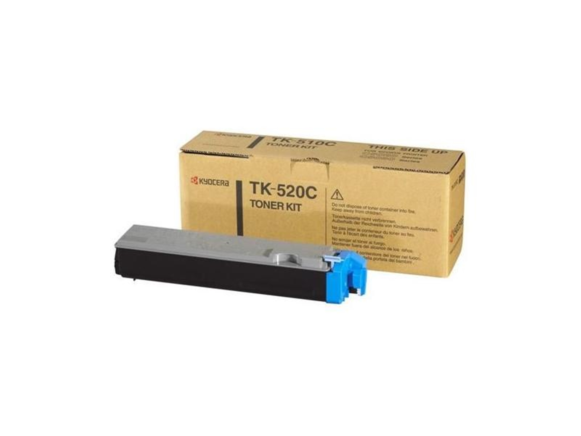 Cartucho de tóner Original KYOCERA TK-520C 4000 Pág Cian  para FS-C5015N