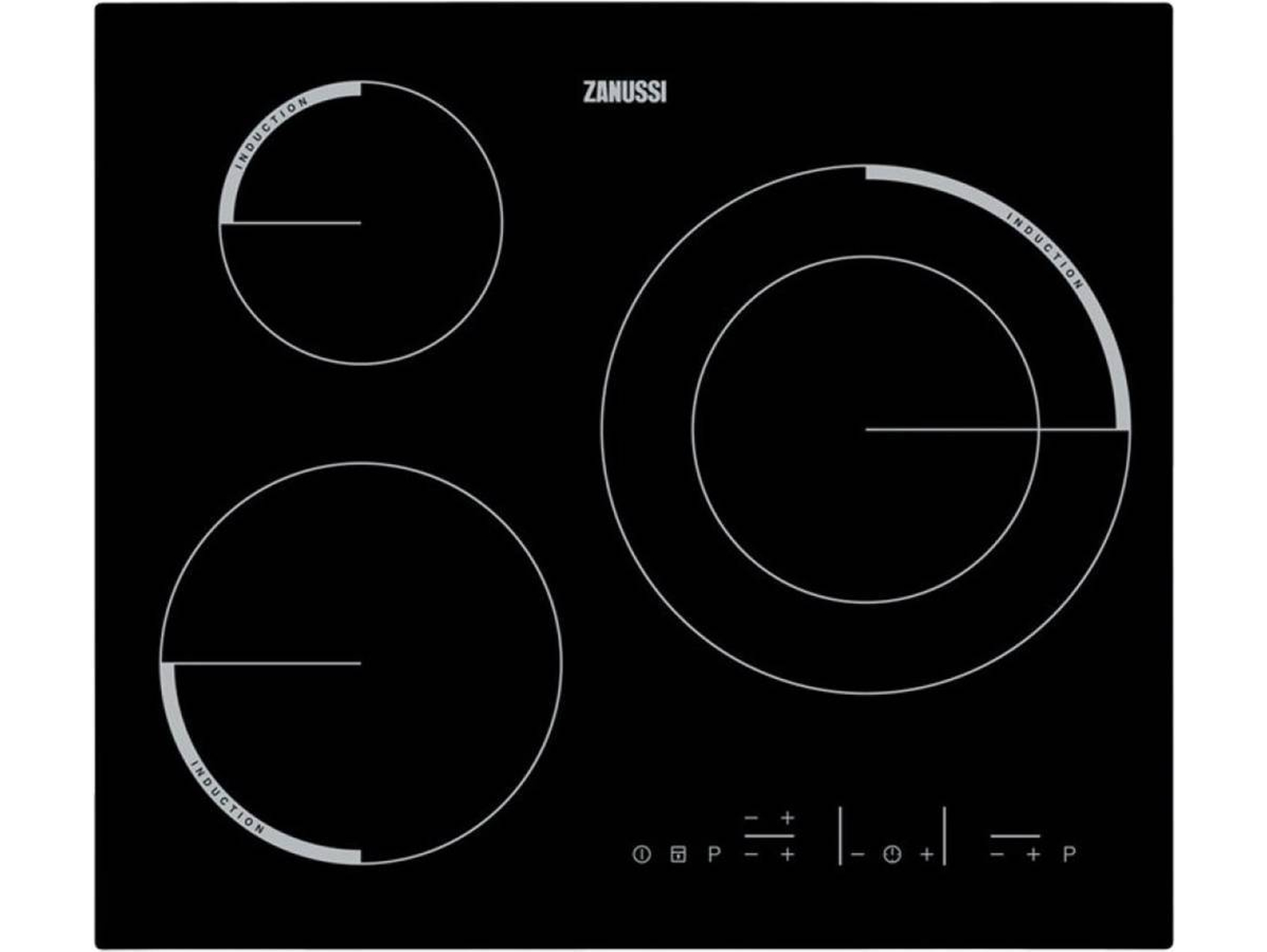 Placa de Inducción ZANUSSI Z6233IOK (Caja Abierta - Eléctrica - 59 cm - Negro)