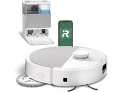 Aspiradora Robot IROBOT ROOMBA Plus 505 COMBO BR + BASE AUTOWASH (Autonomía: 180 min - Blanco)