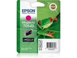 Cartucho de tinta original EPSON T0543, Rana 13 ml, Magenta, C13T05434010