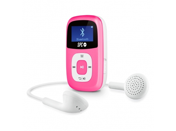 Lector MP3 Bluetooth  SPC 8668a Firefly 8 GB Rosa — Bluetooth | Autonomía: hasta 12 h