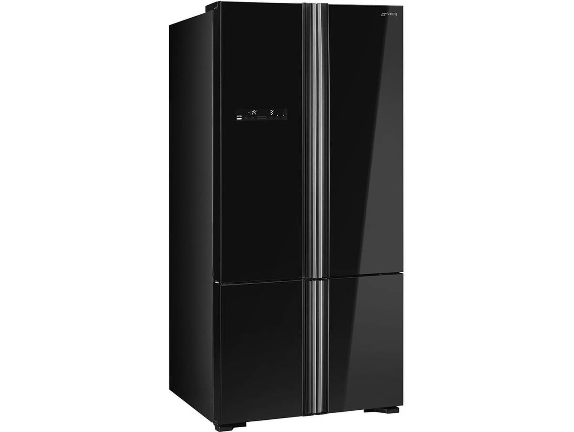 Frigorífico Americano SMEG FQ70GBE (No Frost - 183.5 cm - 590 L - Negro)