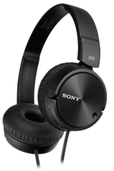 Auriculares con Cable SONY Mdr-Zx110Na (On Ear - Micrófono - Noise Cancelling - Negro)