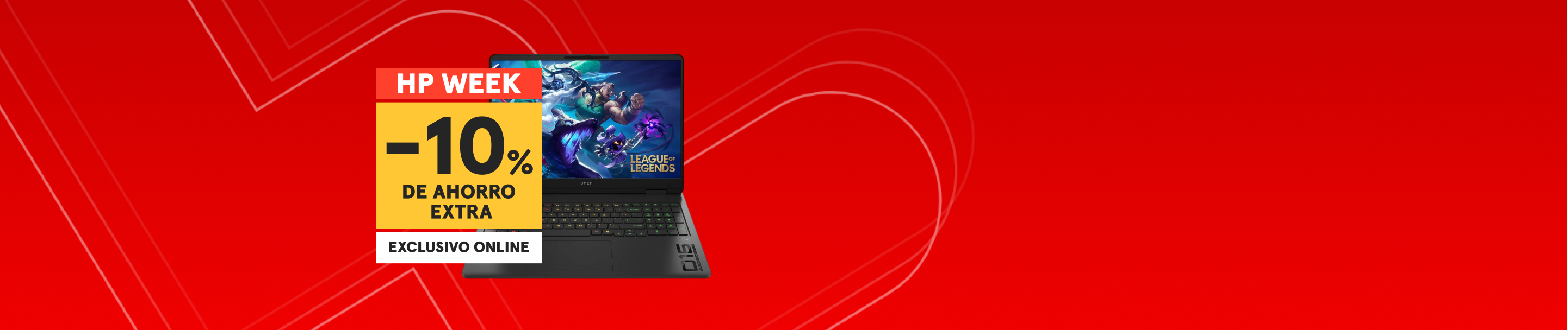 HP Week -10% de ahorro directo en carrito - Solo por tiempo limitado