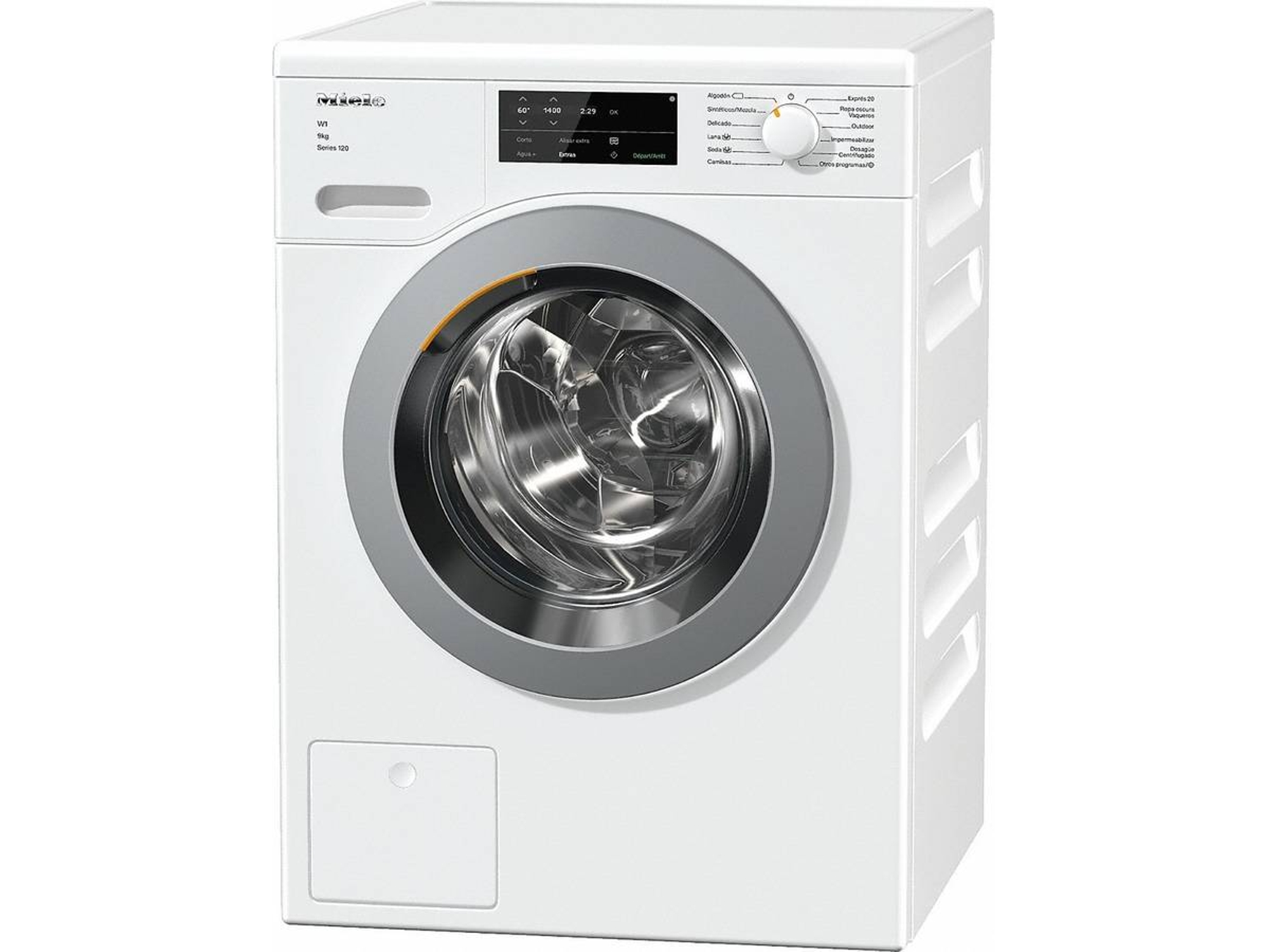 Lavadora MIELE WCG 125 XL (9 kg - 1400 rpm - Blanco)