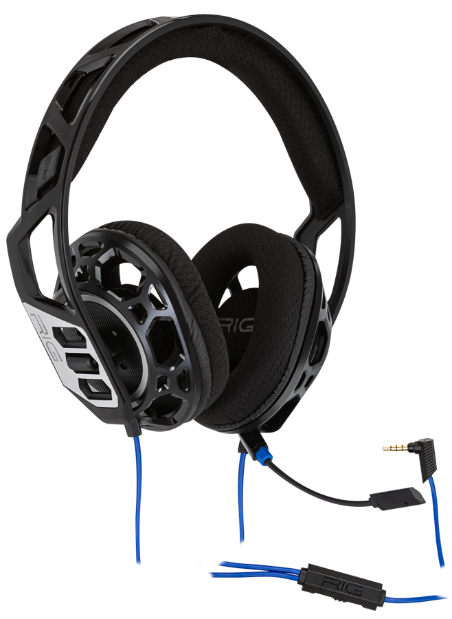 Auriculares con cable BIGBEN Rig 300Hs PS4 Microfono Negro Worten Canarias