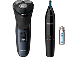 Máquina de Barbear PHILIPS S3134/57 (Autonomía 60 min - Pilas)