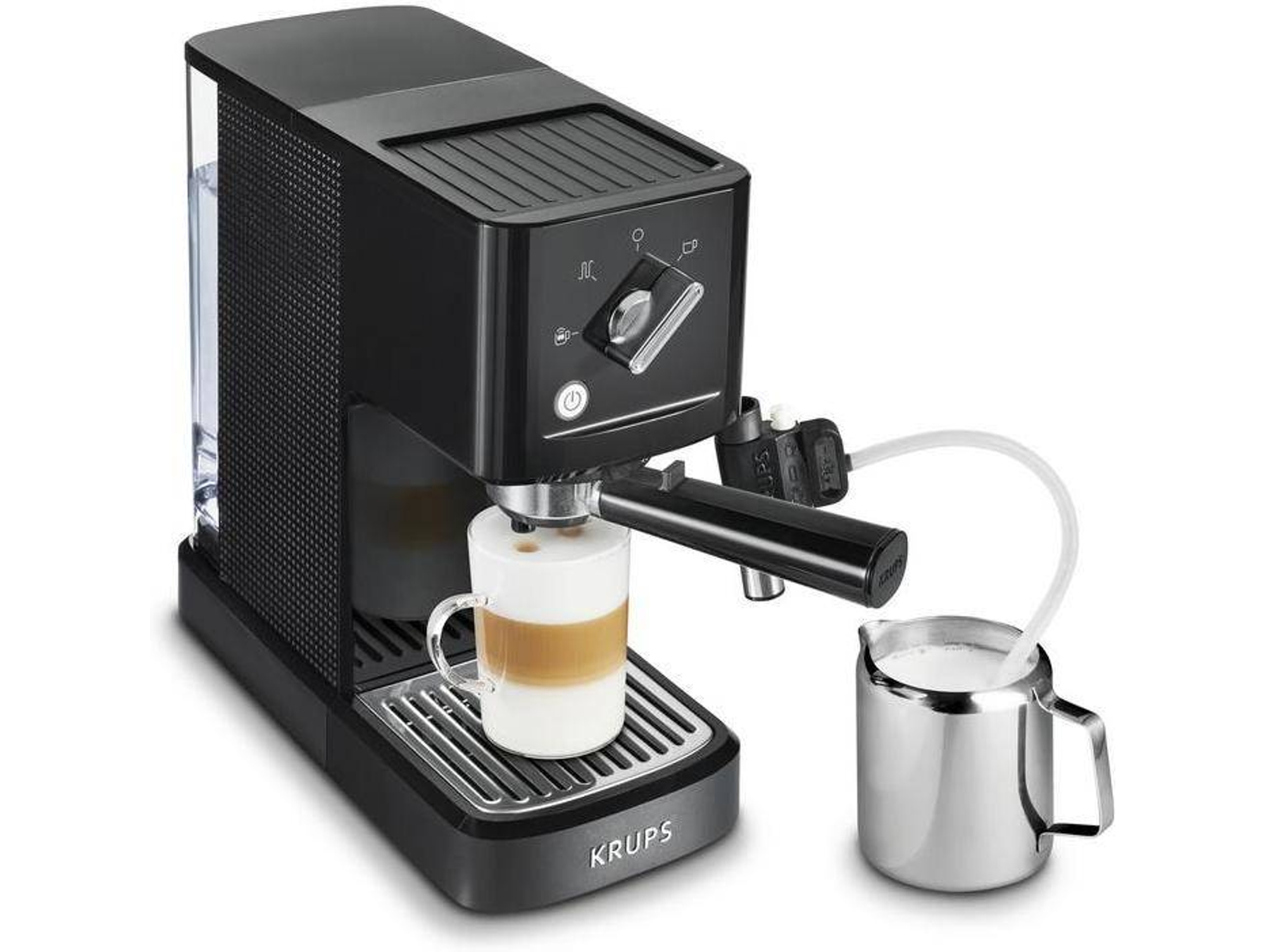 Cafetera KRUPS XP3458 Calvi Latte (15 bar)