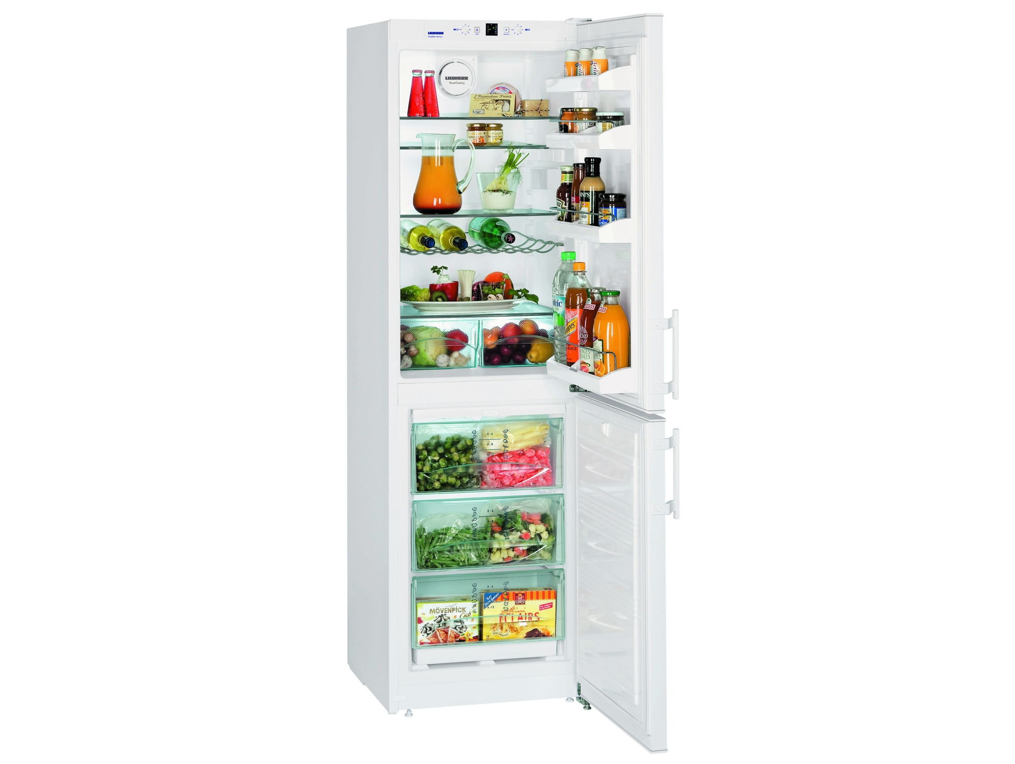 Frigorífico Combi LIEBHERR C3033 Comfort (No Frost - 180 cm - 276 L - Blanco)