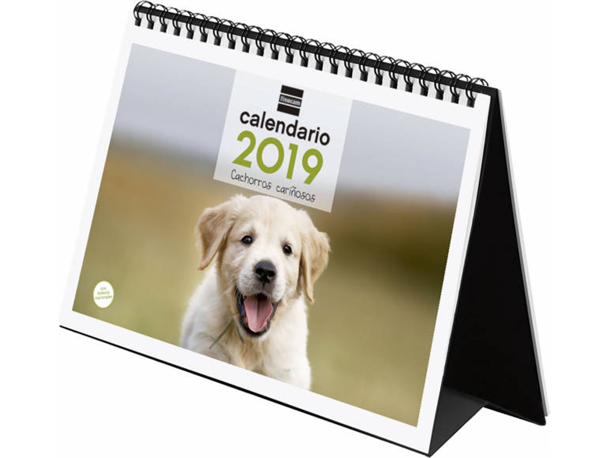 Calendario FINOCAM Cachorros 2018/2019 (15.5 x 21 x 7 cm - Vista: Mensal)
