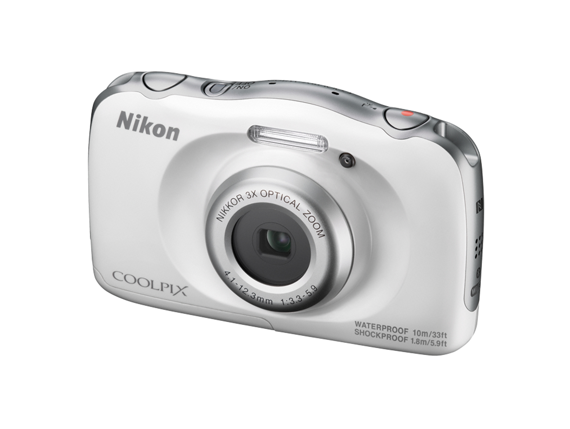 Nikon COOLPIX AW100 ホワイト デジタルカメラ Cámara Compacta NIKON Coolpix W100 (Blanco - 13.2 MP - ISO: 125 a
