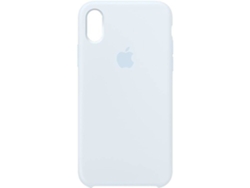 Carcasa APPLE Silicona iPhone X azul