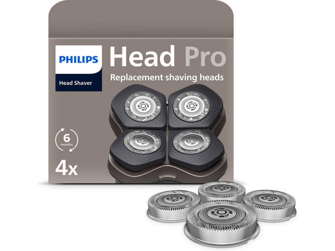 Recambio Cuchillas Afeitado PHILIPS Head Shaver HS740/15 (4 Unidades)