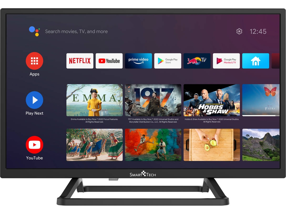 TV SMART TECH 24HA10T3 (LED - 24'' - 61 cm - HD - Smart TV)