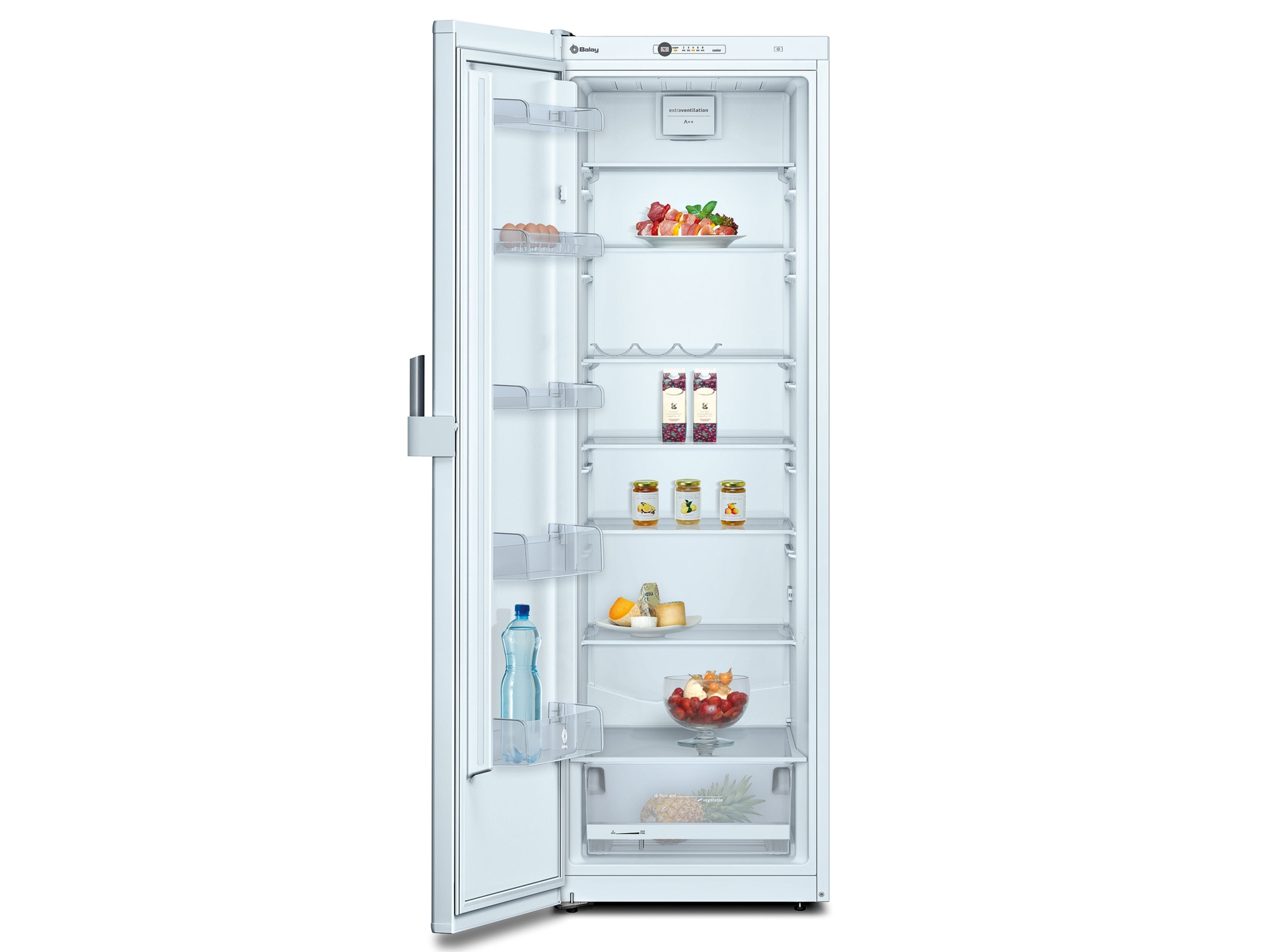 Frigorífico 1 puerta BALAY 3FC1601B  (Estático - 186 cm - 346 L - Blanco)