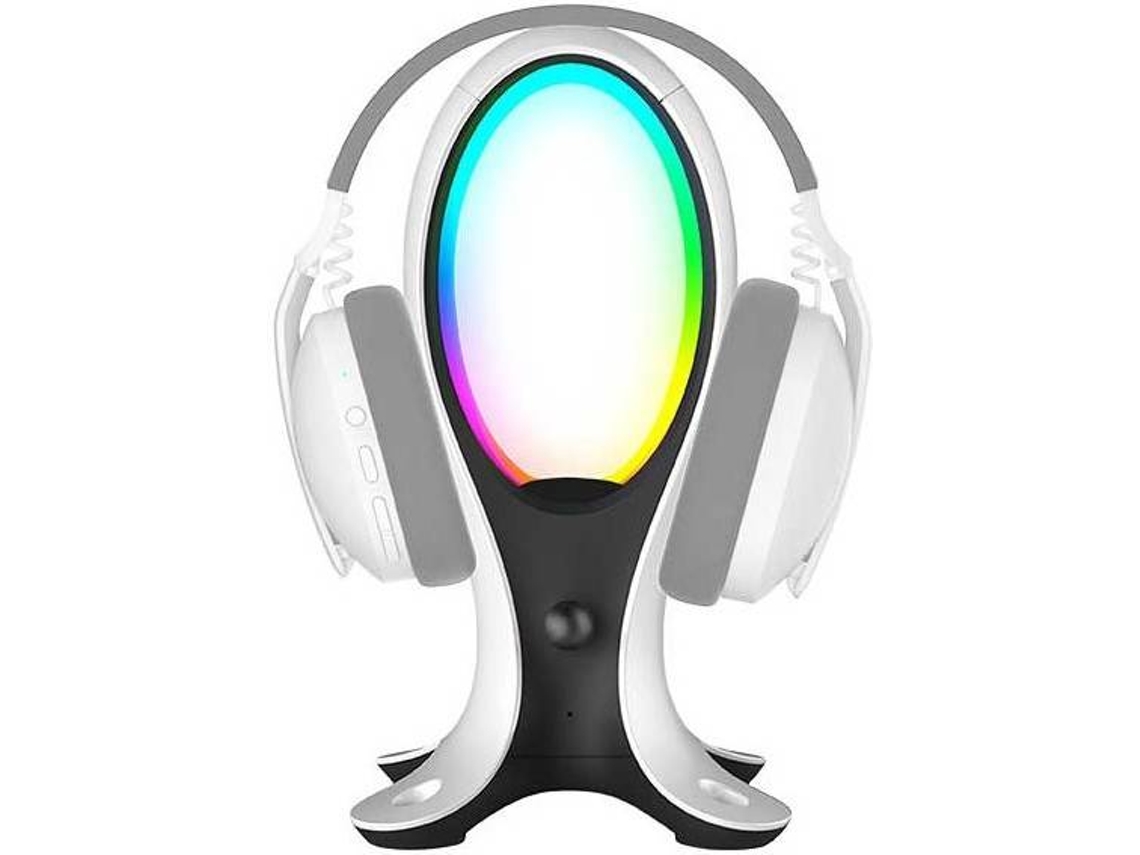 Soporte SUBSONIC Auriculares Electra LED 4 en 1 (Blanco)
