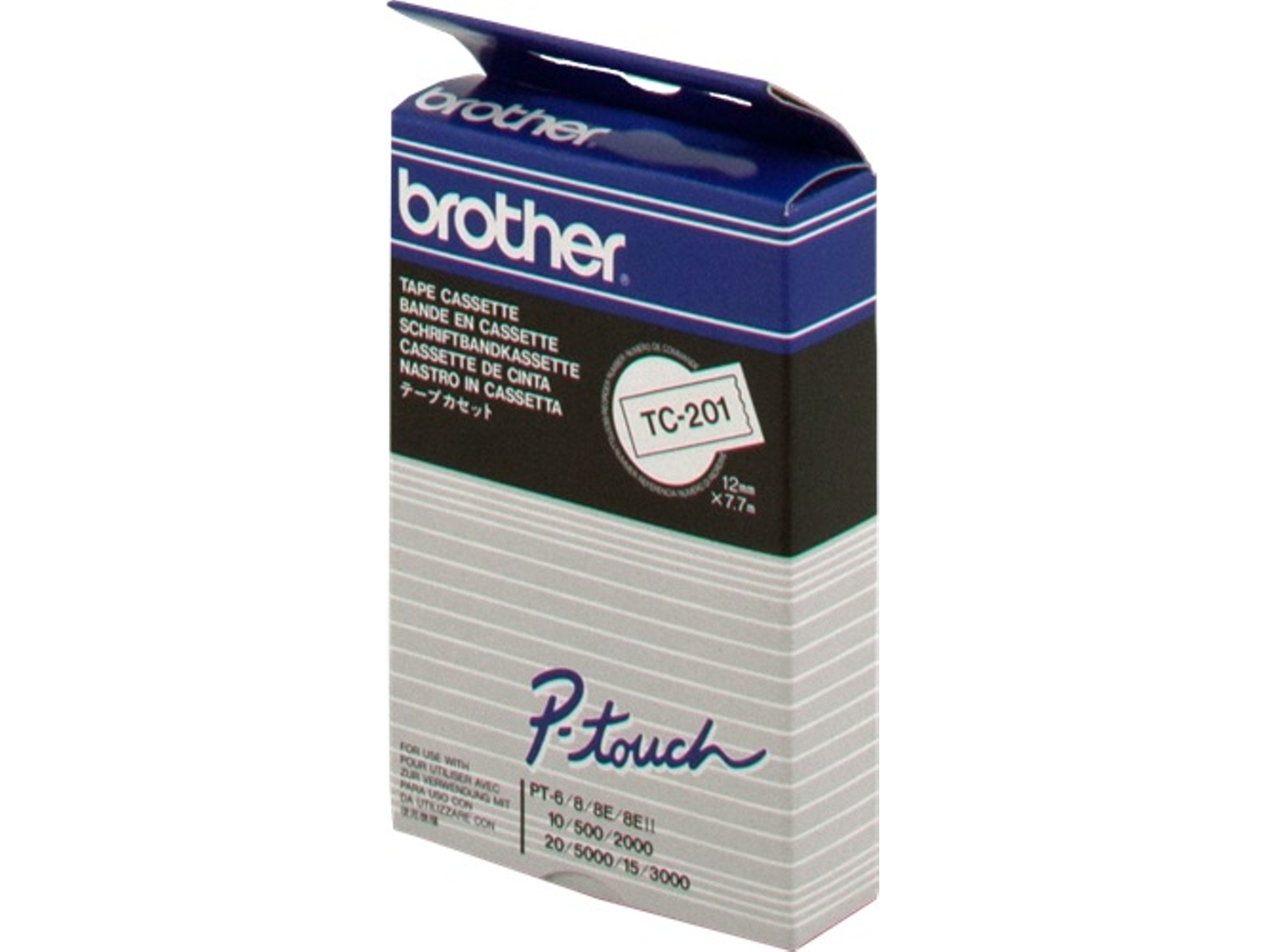 Cinta BROTHER TC201 laminada