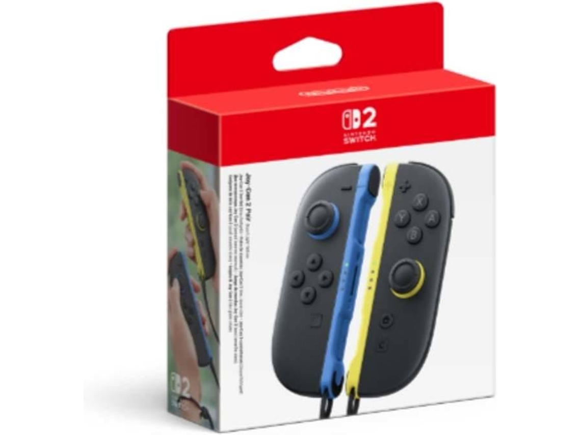 Preventa Conjunto de Mandos NINTENDO Joy-Con (L) e Joy-Con (R) para a Nintendo Switch (Azul - Amarelo Neon)