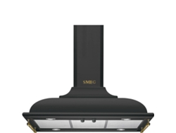 Campana de Isla SMEG KCI19AOE (820 m3/h - 90 cm - Negro)