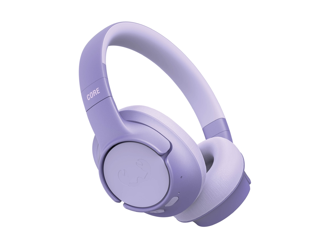 Auriculares Bluetooth FRESH 'N REBEL Clam Core (Over Ear - Micrófono - Lila)