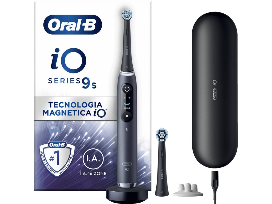 Cepillo de Dientes Eléctrico ORAL B iO 9 S Negro