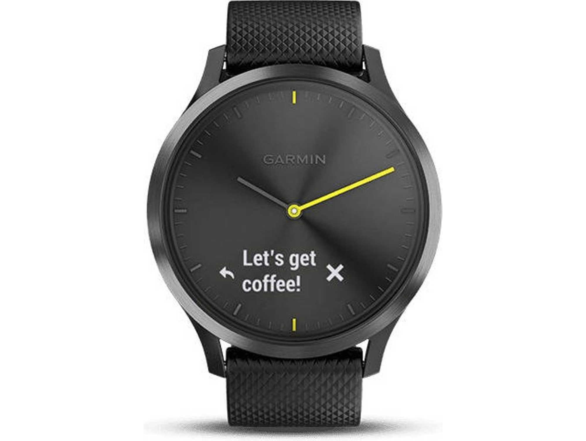 Reloj deportivo GARMIN Vívomove HR (Bluetooth - 5 dias de autonomía - Pantalla táctil - Negro)