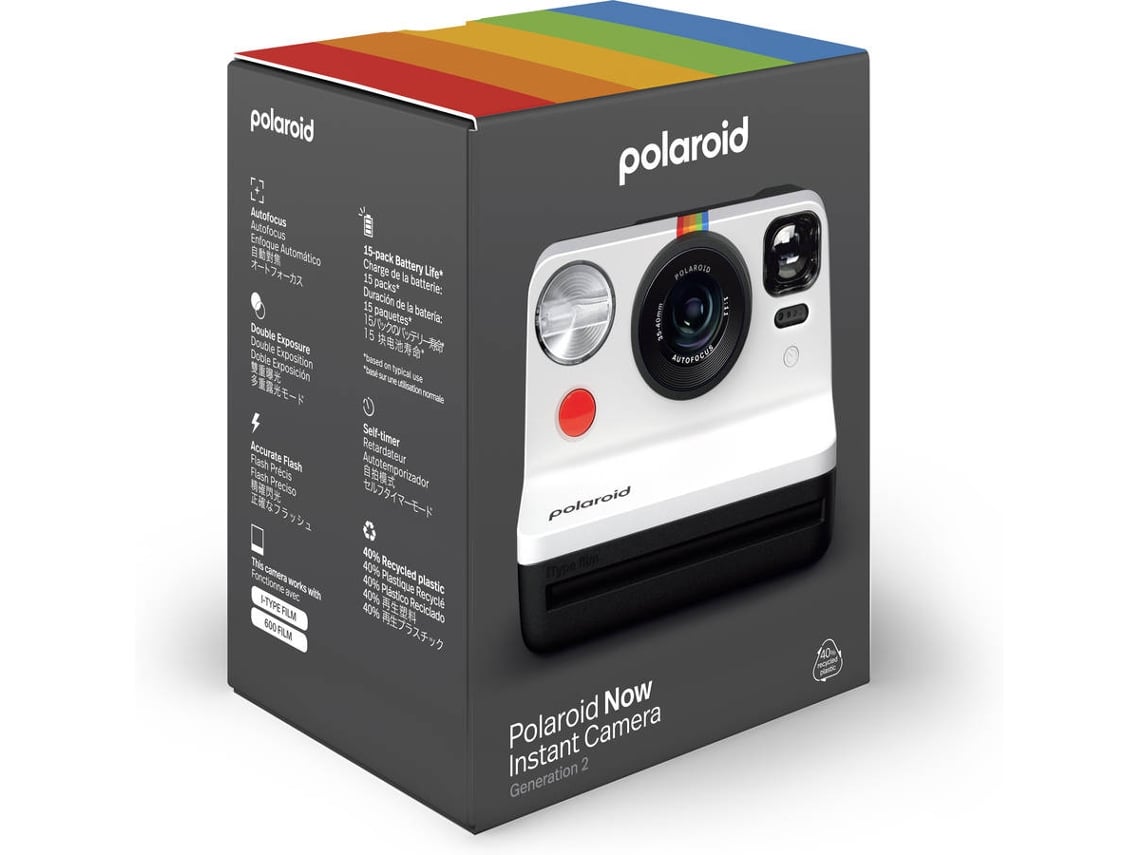 Polaroid Go - Paquete de cámara instantánea (negro) con doble paquete de  película de color (paquete de 5) y kit de película para cámaras Polaroid