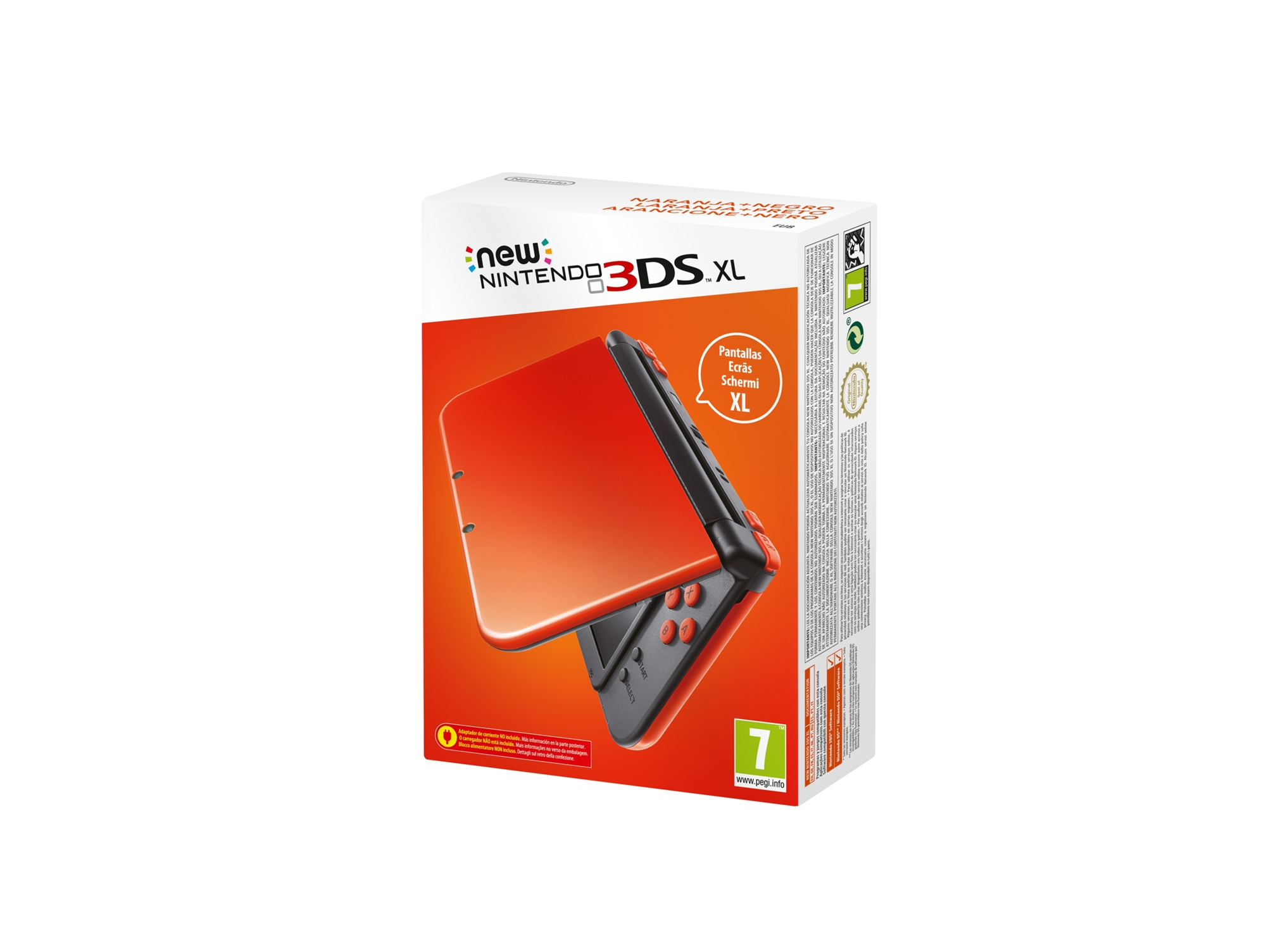 Consola NINTENDO NEW 3DS XL Naranja/Negro