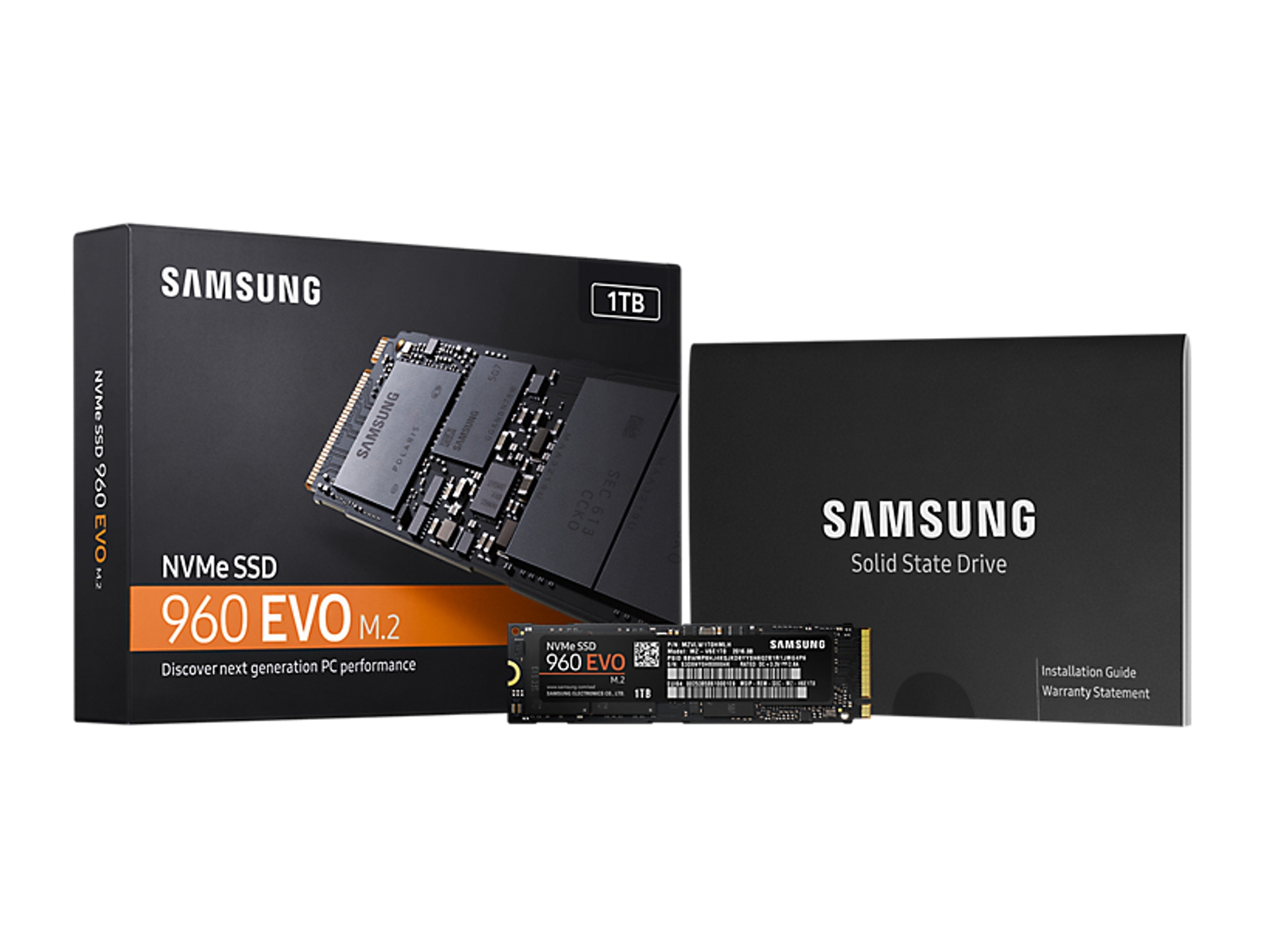 内蔵型SSD 960 EVO 1TB NVMe M.2 SSD Samsung Disco SSD Interno SAMSUNG 1TB 960 EVO M2 PCIE (1 TB - M.2 PCI