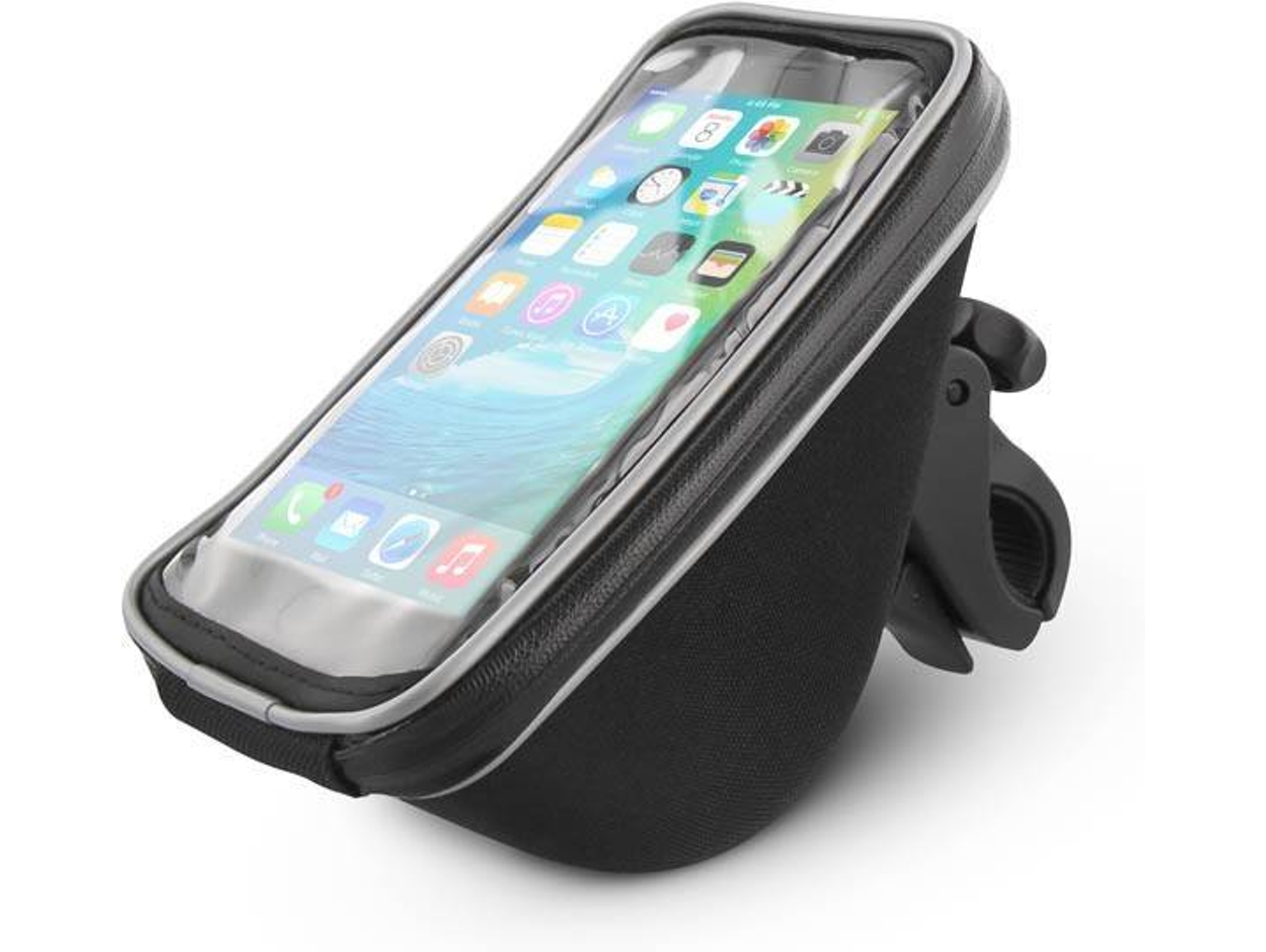Soporte smartphone silicona semi-rígido táctil TNB Urban Moov para bicicleta/patinete