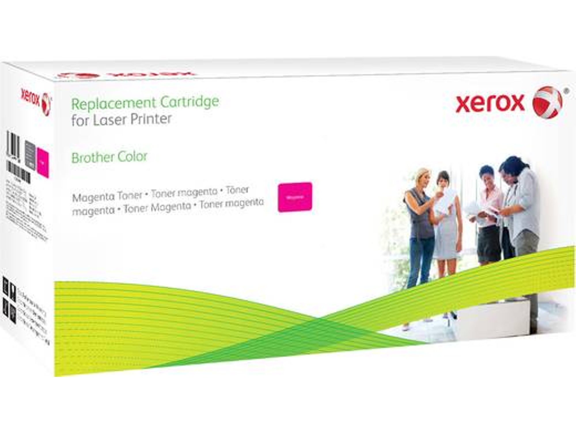 Tóner Xerox Magenta  compatible con Brother TN325M para usar en: HL-4140, HL-4150, HL-4570