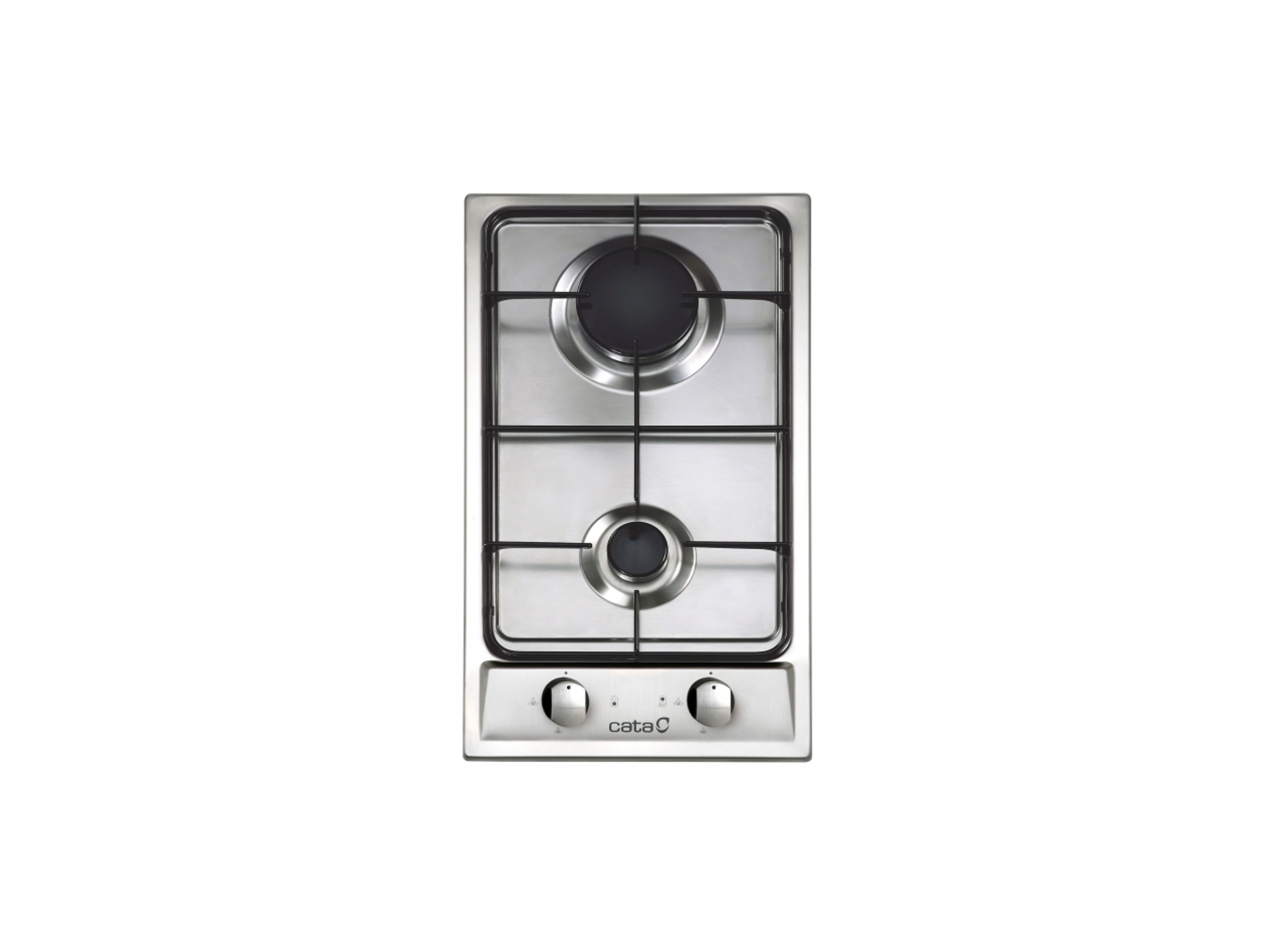 Placa de Gas CATA GI 302 inox (Gas Natural - 51 cm - Inox)