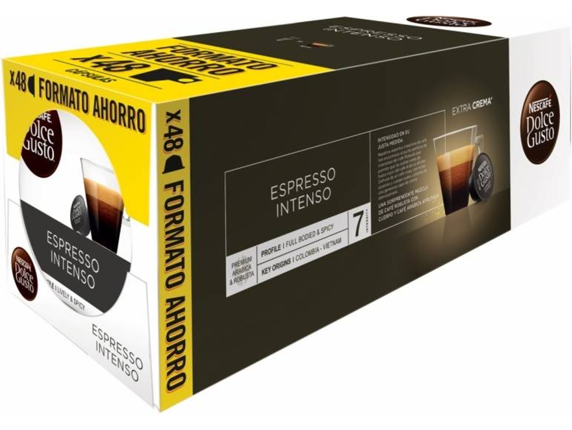 Cápsulas de café DOLCE GUSTO Expresso Intenso (48 Cápsulas)