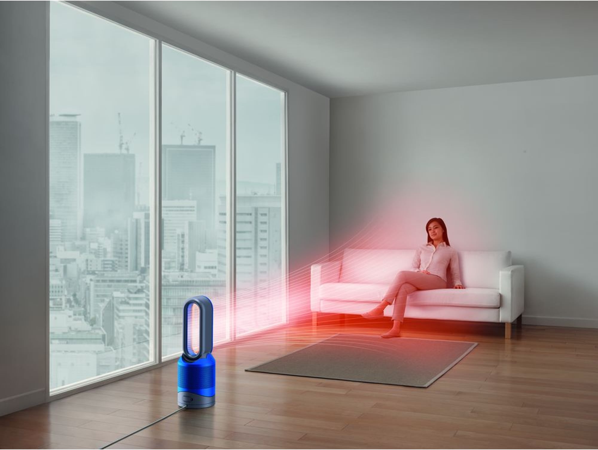 Purificador de Aire DYSON HP02 Pure Hot+Cool (27 m2) | Worten Canarias