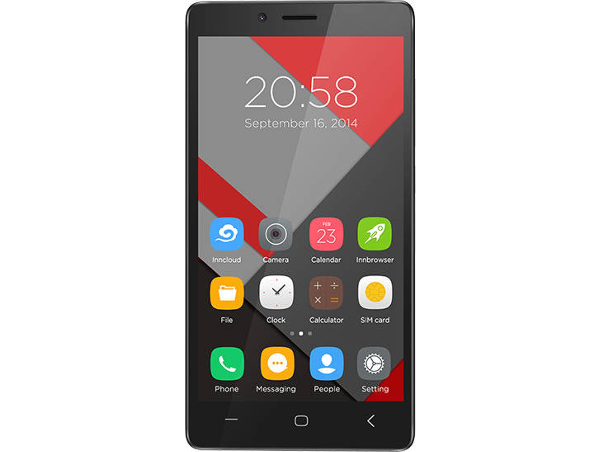 Smartphone INNJOO Note (5.5'' - 1 GB - 16 GB - Negro)