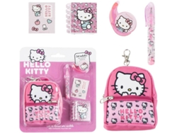 Set de papelería Hello Kitty c/mini mochila