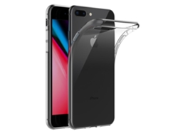 Carcasa iPhone 7 Plus, 8 Plus EBOX Silicona Transparente