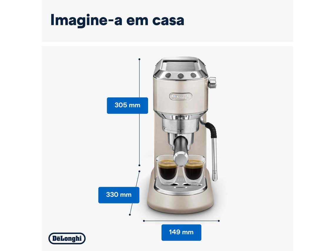 Cafetera DELONGHI Dedica Arte EC885.BG | Worten Canarias