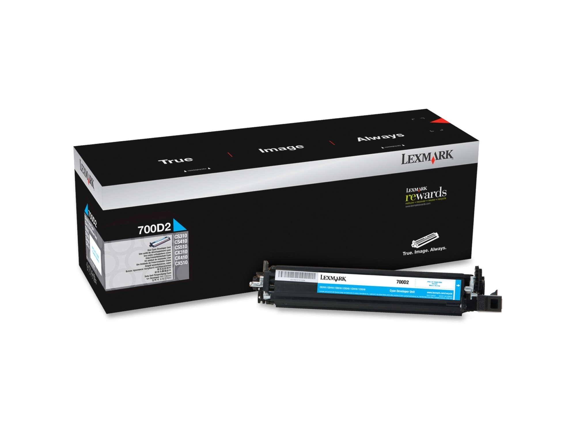Tóner LEXMARK 700D2 Cian