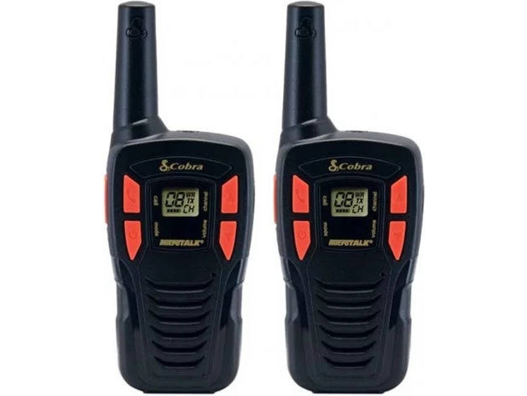 Walkie-talkie COBRA WALKIE COBRA AM245 (Caja Abierta - 8 Canales - 4 Km - Negro)