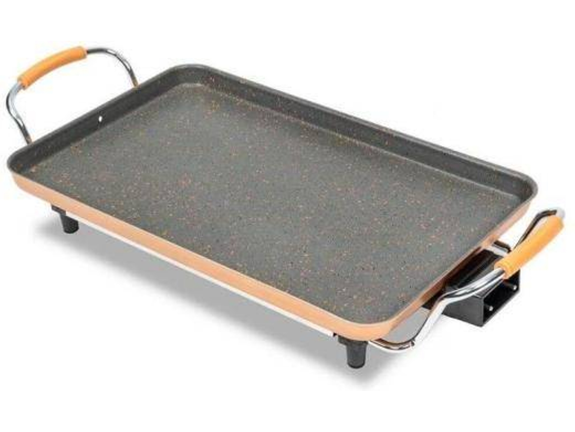 Plancha de asar CECOTEC Cobre/Granito 03020 (2000 W)